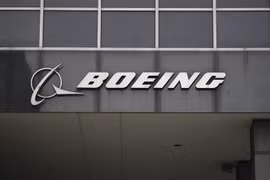 Biểu tượng Boeing tại trụ sở ở Chicago, Mỹ, ngày 13/3/2019. (Ảnh: THX/ TTXVN)