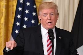 Tổng thống Mỹ Donald Trump trong cuộc họp ở thủ đô Washington. (Nguồn: AFP/TTXVN)