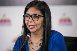 Chủ tịch Quốc hội lập hiến Venezuela Delcy Rodriguez. (Nguồn: EPA/TTXVN)