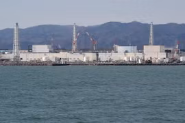 Nhà máy điện hạt nhân Fukushima Daiichi của công ty TEPCO. (Nguồn: AFP/TTXVN)
