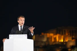 Tổng thống Pháp Emmanuel Macron. (Nguồn: AFP/TTXVN)