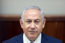 Thủ tướng Israel Benjamin Netanyahu. (Nguồn: AFP/TTXVN)