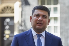 Thủ tướng Ukraine Volodymyr Groysman. (Nguồn: AFP/TTXVN)