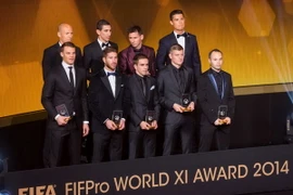 [Photo] Khoảnh khắc đáng nhớ ở lễ trao giải Quả Bóng Vàng FIFA 2014