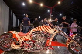 [Photo] Chiêm ngưỡng "kiệt tác hai bánh" ở triển lãm môtô quốc tế