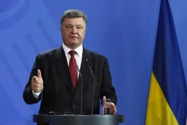 Tổng thống Ukraine Petro Poroshenko. (Nguồn: AFP/TTXVN)