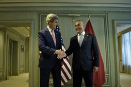 Thổ Nhĩ Kỳ và Mỹ ký thỏa thuận tiến hành chiến dịch quân sự chung chống IS. (Nguồn: AFP/TTXVN) 