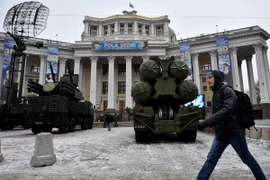 Hệ thống tên lửa đất đối không S-300 của Nga. (Nguồn: AFP/TTXVN)