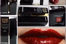 Son nước Chanel Rouge Allure Laque màu Dragon được nhiều người đánh giá là màu son hoàn hảo.