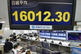 Chỉ số chứng khoán Nikkei đạt đỉnh mới trong vòng 15 năm