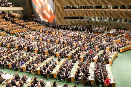 Ảnh minh họa. Đại hội đồng Liên hợp quốc. (Ảnh: Lê Dương/TTXVN)