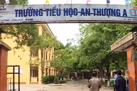 Trưởng Tiểu học An Thượng A. (Ảnh: PV/Vietnam+)