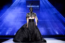 Một thiết kế của Frederick Lee tại Vietnam International Fashion Week 2014. (Nguồn ảnh: BTC)