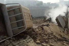 Video vụ nổ đường ống dẫn dầu kinh hoàng tại Trung Quốc