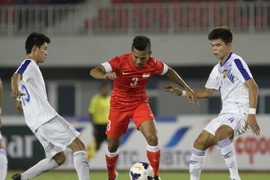 Chơi thiếu người, U23 Lào vẫn cầm hòa U23 Singapore