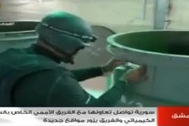 Vũ khí hóa học Syria sẽ được tiêu hủy trên tàu của Mỹ