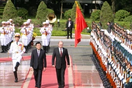 Chủ tịch nước kết thúc hội đàm với Tổng thống Nga Putin