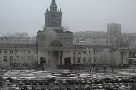 Video "góa phụ đen" đánh bom nhà ga ở Volgograd