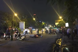 Hiện trường vụ việc (Ảnh: PV/Vietnam+) 