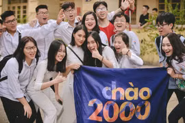 Sáng 22/5, Trường Trung học phổ thông Việt Đức (Hà Nội) đã tổ chức lễ Bế giảng năm học 2017 - 2018. (Ảnh: PV/Vietnam+)