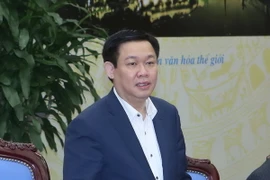 Phó Thủ tướng Vương Đình Huệ. (Ảnh: Phạm Kiên/TTXVN)