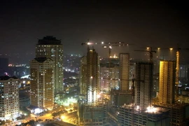 Một góc khu chung cư Trung Hòa-Nhân Chính, quận Thanh Xuân, Thành phố Hà Nội. (Ảnh: Tuấn Anh/TTXVN)