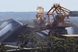 Khai thác than để xuất khẩu tại mỏ than Singleton, phía bắc Sydney. (Nguồn: AFP/TTXVN)