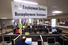 Bên trong văn phòng Bảo đảm việc làm Illinois ở thành phố Springfield, bang Illinois ngày 29/9. (Nguồn: AP/TTXVN)
