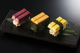 Món sushi KitKat của Nhật Bản. (Nguồn: CNN)