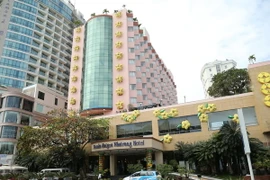 Khách sạn Yasaka Sai Gon Nha Trang là nơi tổ chức Hội nghị. (Ảnh: Doãn Tấn/TTXVN)