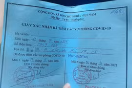 Xác minh nhân thân cô gái khoe tiêm hai mũi vaccine nhờ “xin ông anh”