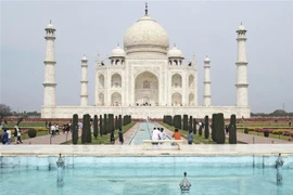 Đền Taj Mahal ở Agra, Ấn Độ. (Ảnh: AFP/TTXVN)