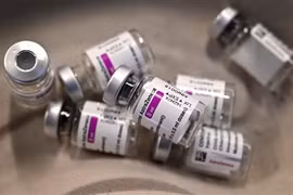 Vaccine ngừa COVID-19 của AstraZeneca. (Ảnh: TTXVN phát)