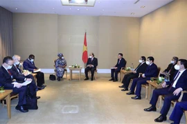 Chủ tịch nước Nguyễn Xuân Phúc tiếp Tổng Giám đốc Tổ chức WTO