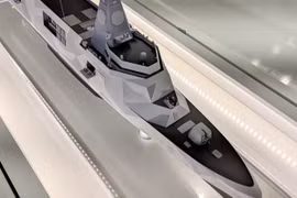 Hàn Quốc hạ thủy tàu chiến mới trang bị ngư lôi chống ngầm 