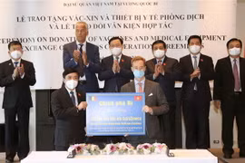 Bỉ trao tặng 100.000 liều vaccine AstraZeneca cho Việt Nam