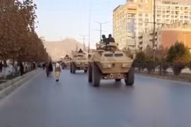 Tình hình Afghanistan: Taliban tổ chức diễu binh tại Kabul 