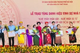 Thay đổi thành viên Hội đồng xét tặng danh hiệu nghệ nhân nhân dân