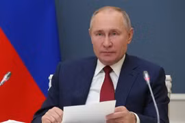 Tổng thống Nga Vladimir Putin. (Ảnh: AFP/TTXVN)