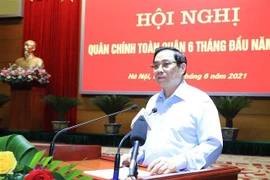 [Video] Hội nghị quân chính toàn quân 6 tháng đầu năm 2021