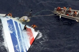 Mảnh vỡ máy bay được tìm thấy. (Nguồn: dw.com)