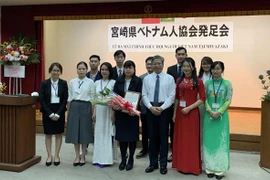 Ra mắt hội người Việt Nam tại tỉnh Miyazaki của Nhật Bản