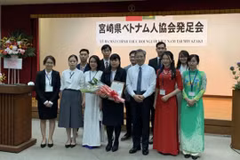 Ra mắt hội người Việt Nam tại tỉnh Miyazaki của Nhật Bản