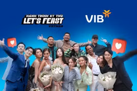 7 đội chơi của Let's Feast Vietnam – Hành trình kỳ thú 2023. (Ảnh: Vietnam+)
