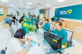 BIDV dành 140.000 tỷ đồng ưu đãi lãi suất sản xuất kinh doanh và tiêu dùng. (Ảnh: PV/Vietnam+)
