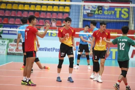 Nam Ninh Bình Lienvietpostbank là ứng viên nặng ký cho chức vô địch. (Ảnh: Vietnam+)