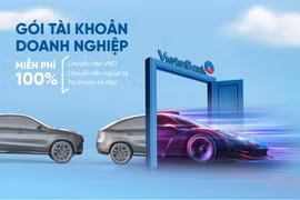 VietinBank miễn 100% phí giao dịch cho doanh nghiệp. (Ảnh: Vietnam+)