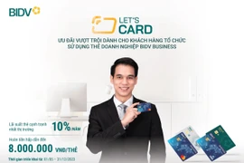BIDV dành tặng khách hàng doanh nghiệp nhiều chương trình ưu đãi. (Ảnh: Vietnam+)
