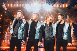 Show diễn của Westlife sẽ được tổ chức vào ngày 21-22/11/2023 tại sân vận động Thống Nhất Thành phố Hồ Chí Minh. (Ảnh: Vietnam+)
