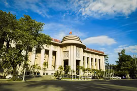 Trụ sở NHNN tại 49 Lý Thái Tổ, Hoàn Kiếm, Hà Nội. (Ảnh: PV/Vietnam+)